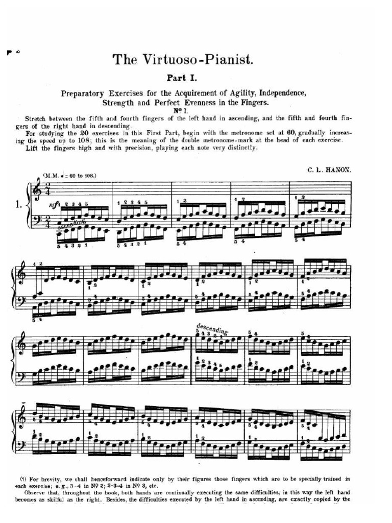Pianoforte Hanon Pdf Hanon Il Pianista Virtuoso Vol.3 | Edizione 2023 Aggiornata | 60 Esercizi Con Tecnica E Spiegazioni Hanon Edizione 2023
