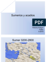 Sumerios y Acadios