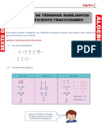 Termino Semejante Con Coeficiente Fraccionario