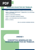 Apuntes de Derecho Colectivo Del Trabajo.