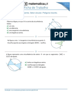 Ficha de Trabalho 6o Ano: Ângulos, Setores e Polígonos