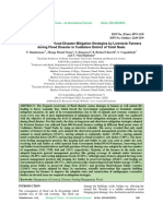 Level of Adoption of Flood Disaster Mitigation Strategies by Livestock Farmers During Flood Disaster in Cuddalore District of Tamil Nadu