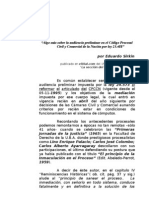 Algo Mas Sobre La Audiencia Preliminar en El CPCCN