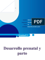 Desarrollo Prenatal y Parto