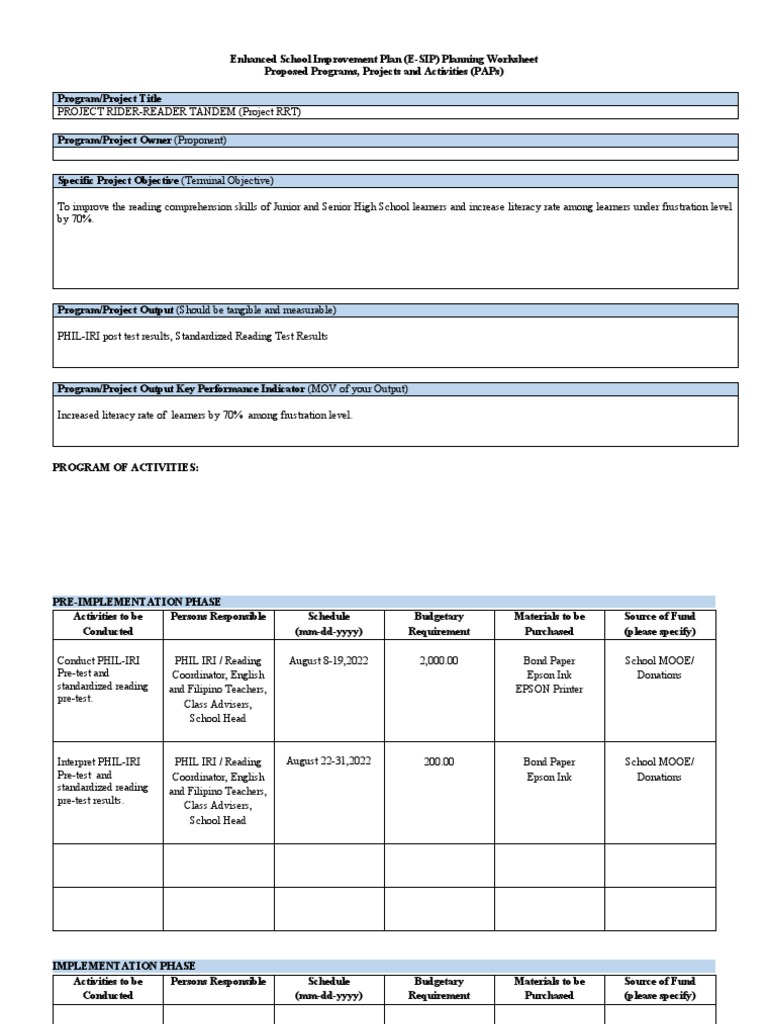 ESIP Template - Workshop | PDF