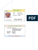 Government of Andhra Pradesh: Ppo - No:14-022061/Sp Sto - Kadapa, Ysr District, Andhrapradesh