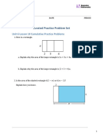 Grade6!6!10 Lesson Curated Practice Problem Set