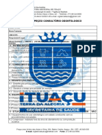 Inspeção odontológica Bahia