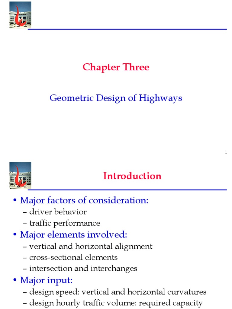 Chapter 3A | PDF | Controlled Access Highway | Slope