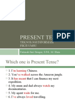 Lesson 5 - Present Tenses