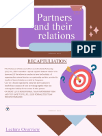 Partners and Their Relations