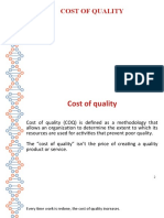 Cost of Quality