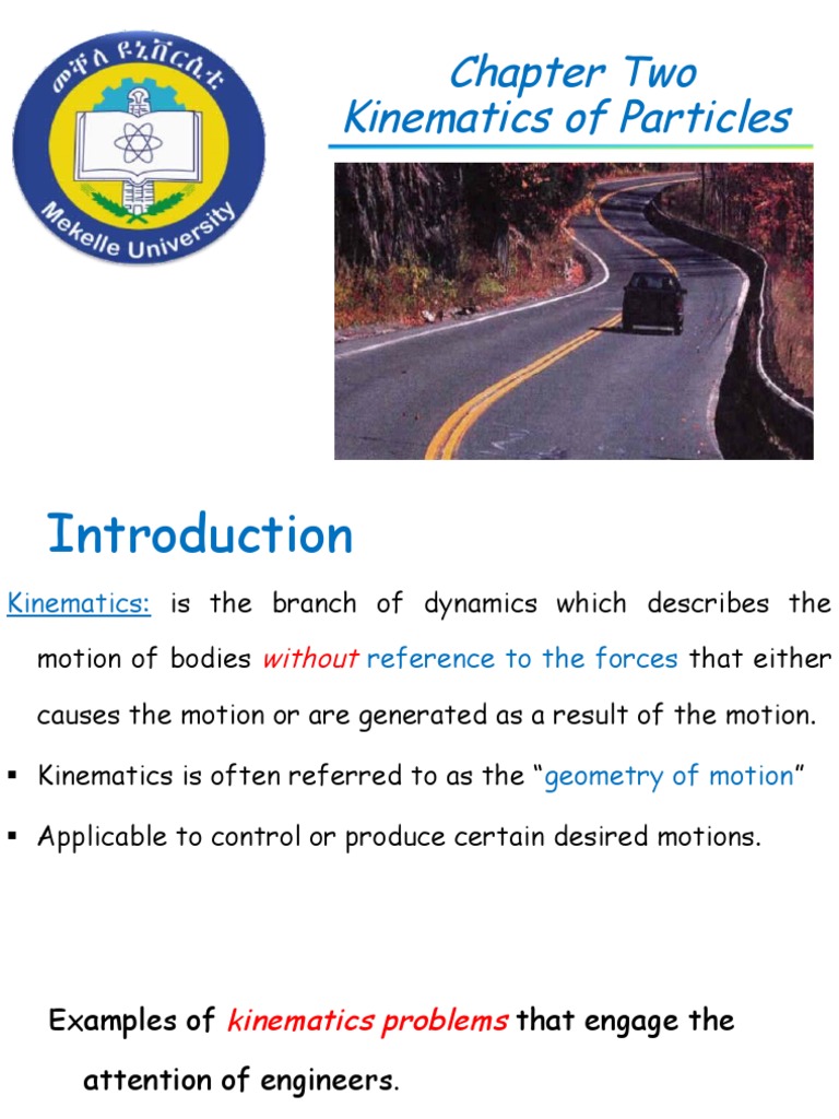 Chapter 2 PDF Acceleration Kinematics