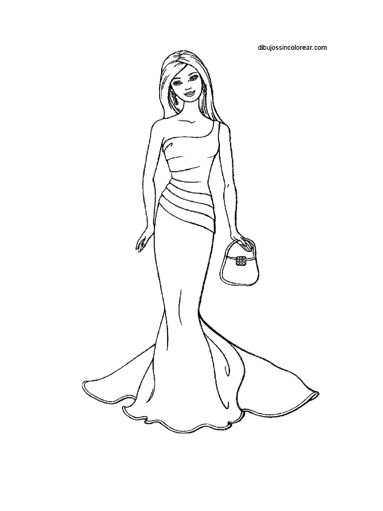 Barbie para Colorear | PDF