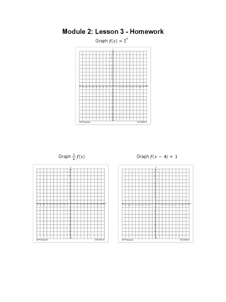 Lesson 3 Homework | PDF