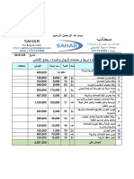 تكلفة بناء ملاحق جامعة الأندلس