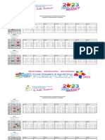 Calendario Cierre Especial 2023