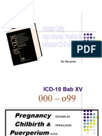 Work Shop Coding Pregnancy, Childbirth & Puerperium