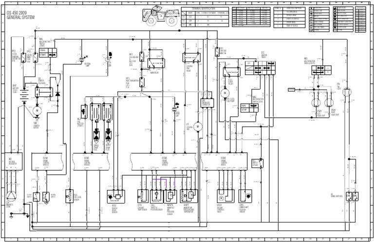 DS450 2009 Wiring Diagram | PDF | Car | Land Vehicles