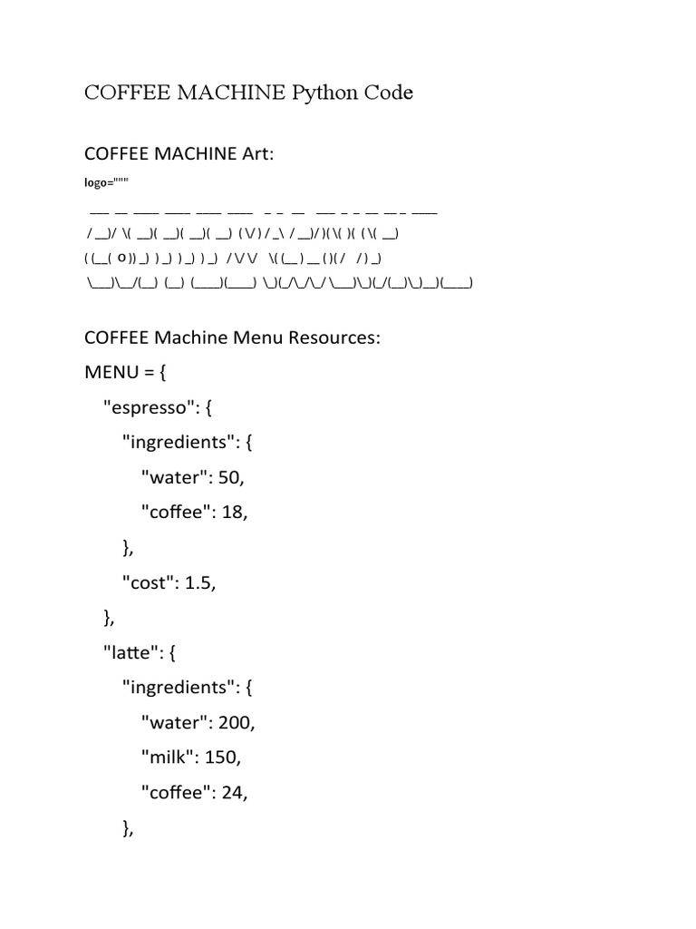 Python Code Self Learn 4 | PDF | Food And Drink Preparation ...