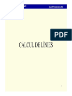 Càlcul de Línies