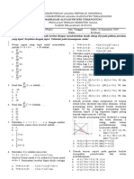 UTS Matematika XI Wajib