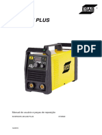 Manual Maquina de Solda Inversora Esab LHN 240i Plus