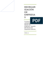 Reorganización Empresarial - Edicion - Cav