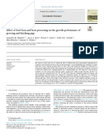 Effect of Feed Form and Heat Processing On The Growth Performance of