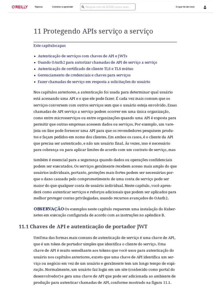 11 Securing Service-To-service APIs - API Security in Action | PDF