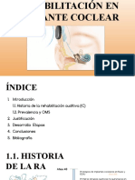 Rehabilitación en Implante Coclear (1)