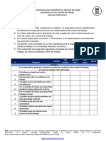 Cuestionario-Guía II (Factores de Riesgo PsicoSocial)