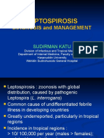 Diagnosis and Management of Leptospirosis