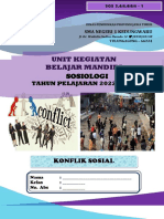 Ukbm Kd. 4 Konflik Sosial Di Masyarakat