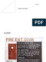 Assignment 4 - Fire Exit Door - Dela Cruz