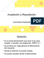 Aceptacion y Repudiacion