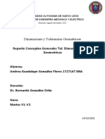 Tarea DIMENSIONES Y TOL GEO