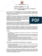 Alerta Digemid N.º 01 - 2023: Medicamentos Pediátricos Contaminados Detectados en La Región de África de La OMS