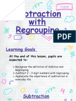 FINAL DEMO PPT Subtraction With Regrouping