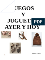 Trabajo Castellano Juegos y Juguetes Ayer y Hoy