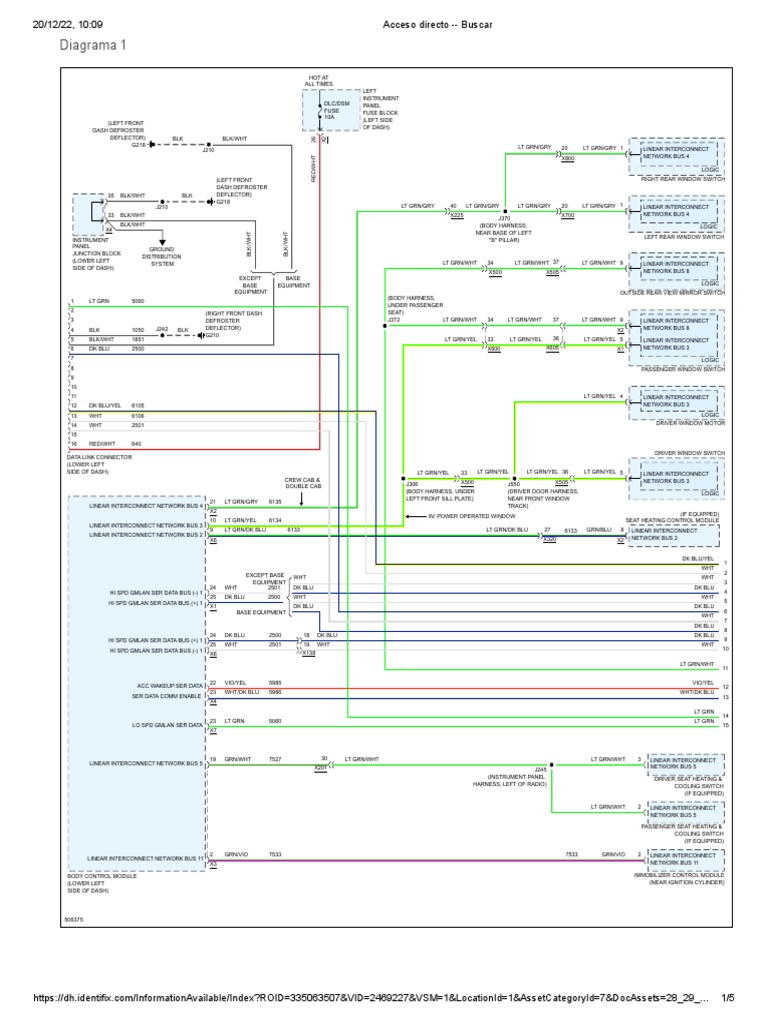 Silverado Wiring and CAN Bus Diagrams | PDF | Land Vehicles | Private ...