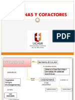 Vitaminas y Cofactores 2019