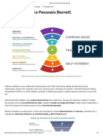 Teste de Valores Pessoais Barrett