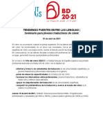 PROGRAMA SEMINARIO PROFESIONAL TRAD BD - 15 Abril 2021 .Docx 1