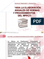 Presentación Final GUIA PARA EL DISEÑO DE LOS MANUALES