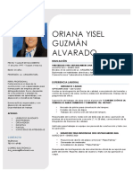 CV Arq Oriana Guzman