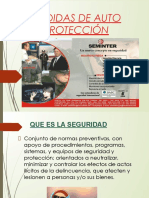 Medidas de Auto Protección 2018