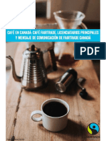 Informe Del Mercado de Café de Fairtrade Canada