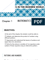 Mathematics in Nature