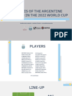 Analysis of The Argentine Selection in The 2022 World Cup